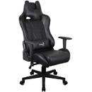 Scaun Gaming Aerocool Gaming Chair AC-220 AIR BLACK / BLACK