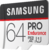 Card memorie Samsung microSDXC PRO Endurance  64GB Class 10 UHS-I + adapter