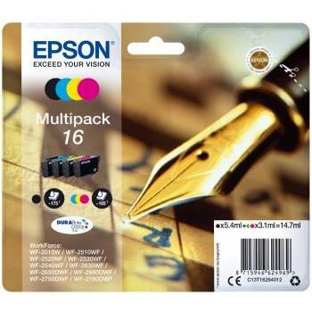 Set Epson T1626 CMYK Multi Pack | WF-2010/25x0