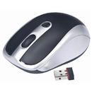 Mouse Gembird MUSW-002, USB Wireless, Black-Silver