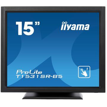 Monitor LED Monitor IIyama T1531SR-B5 15inch, TN touchscreen, 1024x768, D-Sub/DVI, speakers