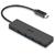 iTec i-tec USB C Slim 4-port HUB passive - Black 4x USB 3.0