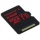 Card memorie Kingston microSDHC Canvas React 64GB