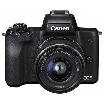 Aparat foto digital Canon CAMERA FOTO EOS M50 BK KIT M15-45 IS STM
