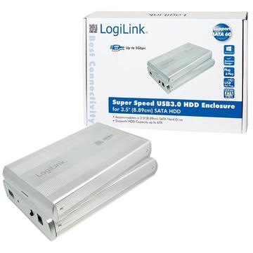HDD Rack LOGILINK - Carcasă pentru HDD 3.5'' SATA USB 3.0