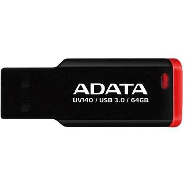 Memorie USB Adata UV140 64GB USB 3.0 Black/Red