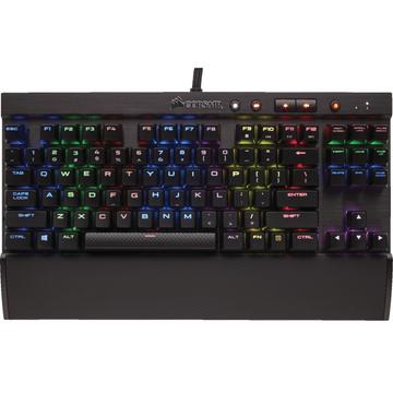 Tastatura Gaming Corsair K65 RAPIDFIRE Compact - Cherry MX Speed RGB US Mecanica