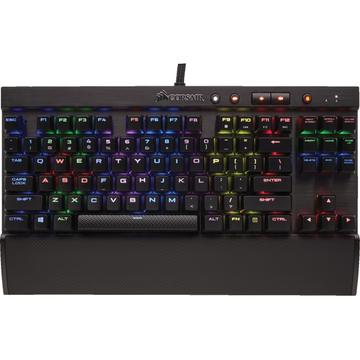 Tastatura Gaming Corsair K65 RAPIDFIRE Compact - Cherry MX Speed RGB US Mecanica