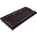 Tastatura Gaming Corsair K63 - Red LED - Cherry MX Red - Layout US Mecanica (NA)