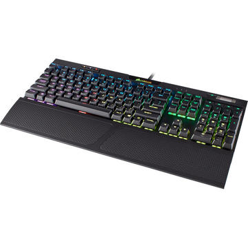Tastatura Corsair K70 MK.2 RGB LED - Cherry MX Speed - Layout US Mecanica Black
