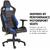 Scaun Gaming Corsair Scaun Gaming T1 RACE 2018, High Back Desk & Office Chair, Negru/Albastru