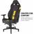 Scaun Gaming Corsair Gaming Chair T2 ROADWARRIOR High Back Desk and Office Chair Black/Yellow