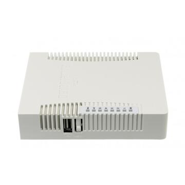 Router wireless MIKROTIK hAP ac RouterOS L4 128MB RAM, 5xGig LAN, 2.4/5GHz 802.11ac, 1xUSB,1xSFP