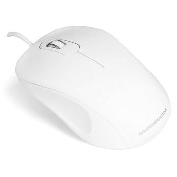 Mouse Modecom USB, 1000 dpi, Alb