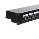 Netrack patchpanel 19'' 24 ports cat. 6 FTP LSA, with shelf