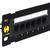 Netrack wall-mount patchpanel 10'', 12 - ports cat. 6 UTP LSA, with bracket