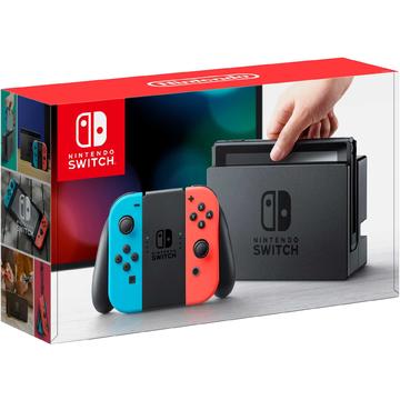 Consola Nintendo Switch Gen.2 Neon Roșu/Albastru