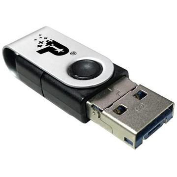 Memorie USB Patriot TRINITY 64GB 3 IN 1 USB 3.1 TYPE A/TYPE C/MICRO B
