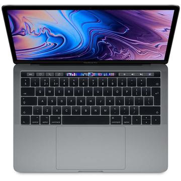 Notebook Apple MacBook Pro 13" Retina Display si Touch Bar mr9q2ze/a, Intel Core i5 pana la 3.8GHz, 8GB, 256GB, Intel Iris Plus Graphics 655, macOS Sierra, Space Gray - Tastatura layout INT