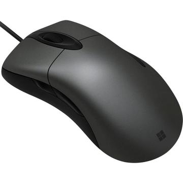 Mouse Microsoft BlueTrack Classic Intellimouse, USB, Black-Grey