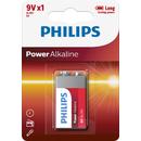 Philips PH POWER ALKALINE 9V 1-BLISTER