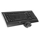 Tastatura Tastatura+mouse A4Tech V-TRACK 2.4G 9300F RF nano, Negru