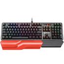 Tastatura Tastatură mecanică A4TECH BLOODY B975 RGB, Negru/Portocaliu, USB, Cu fir