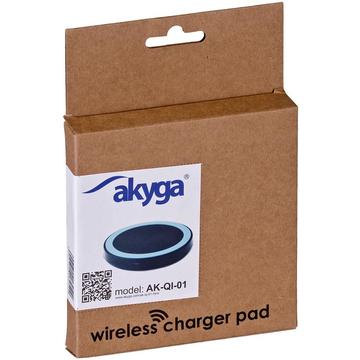 Akyga Wireless Induction Charger QI AK-QI-01 5V max 1000mA