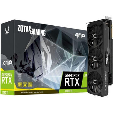 Placa video Zotac Gaming GeForce RTX 2080 Ti AMP Edition 11GB GDDR6 352-bit
