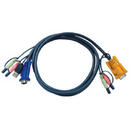 ATEN Cablu prelungire KVM (HD15-SVGA, USB, USB, Audio) - 1.2m