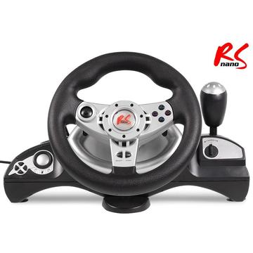 AUDIOCORE NanoRS RS600 Racing Steering Wheel PS3/PS2/PC(D-INPUT/X-INPUT)