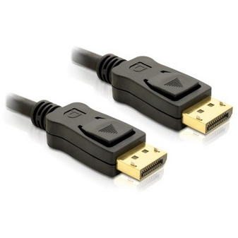 Delock kabel Displayport M/M 1m gold