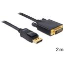 Delock Cable Displayport > DVI 24+1 m/m 2m