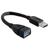 Delock Extension cable USB 3.0 A-A 15 cm male / female, black