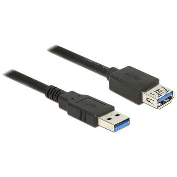 Delock Extension cable USB 3.0 Type-A male > USB 3.0 Type-A female 5m black