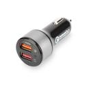 EDNET Car Charger Qualcomm Quick Charge™ 3.0, 2xUSB (3A/2,4A)