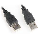 Equip USB 2.0 cable AM- AM 1.8m black double shielding