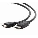 Gembird cable DISPLAYPORT (M) -> HDMI (M) 5m