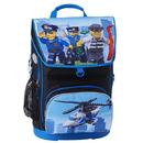 Ghiozdan scoala Maxi + sac sport LEGO Core Line - design City Police Chopper