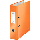 Biblioraft LEITZ 180 Wow, A4, 85mm, carton laminat - portocaliu metalizat