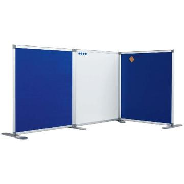 Smit Visual Supplies Perete despartitor cu tabla alba magnetica 180 x 120 cm, SMIT