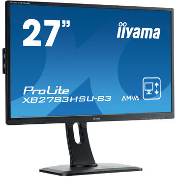 Monitor LED Iiyama Prolite XB2783HSU 27'' FHD AMVA+ 16:9 4ms Black