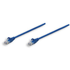 Cablu patch Intellinet RJ45, kat. 5e UTP, 5m albastru - 100% cupru