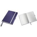 Caiet de birou LEITZ Style, A5, coperta dura, dictando, hartie crem - albastru-violet