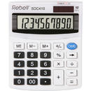 Calculator de birou Calculator de birou, 10 digits, 125 x 100 x 27 mm, Rebell SDC 410 - alb