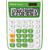 Calculator de birou Calculator de birou, 12 digits, 145 x 104 x 26 mm, Rebell SDC 912 - alb/verde