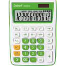 Calculator de birou Calculator de birou, 12 digits, 145 x 104 x 26 mm, Rebell SDC 912 - alb/verde