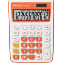 Calculator de birou Calculator de birou, 12 digits, 145 x 104 x 26 mm, Rebell SDC 912 - alb/orange