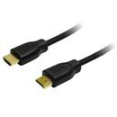 LOGILINK - Cablu HDMI- HDMI,1.4, versiunea Gold, lungime 1m
