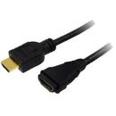 LOGILINK - Cablu HDMI - HDMI 1.4 male/female, versiunea Gold, lungime 5m